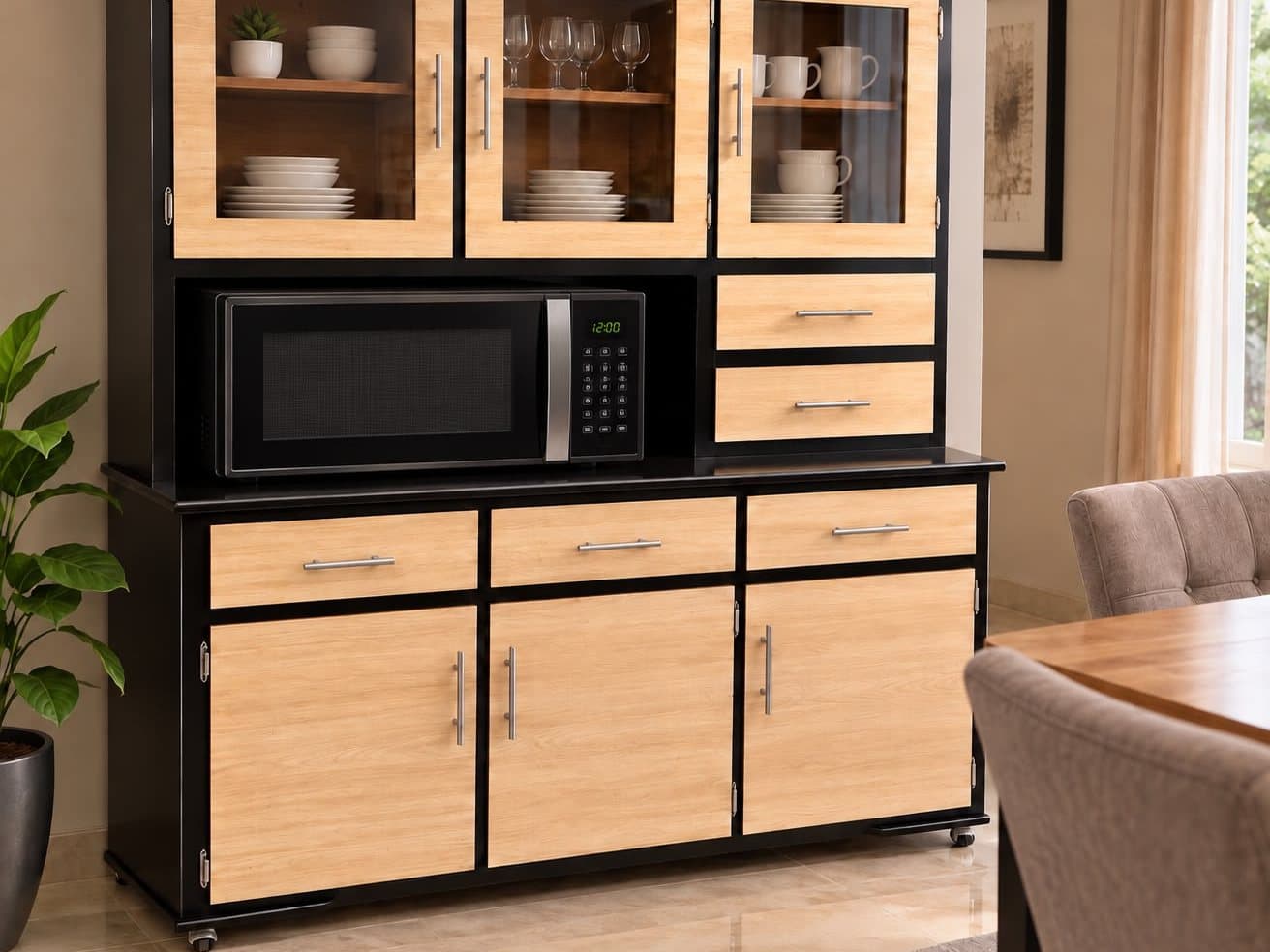 Alacena 2 en color Madera clara